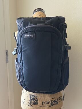Timbuk2 Armory Pack Black and Gray Backpack top-loading commuter pack